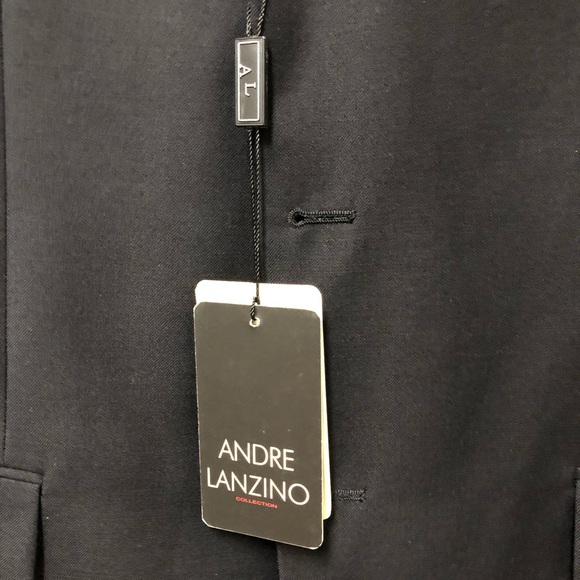 ANDRE LANZINO Pure Virgin Wool Jacket - Picture 6 of 15